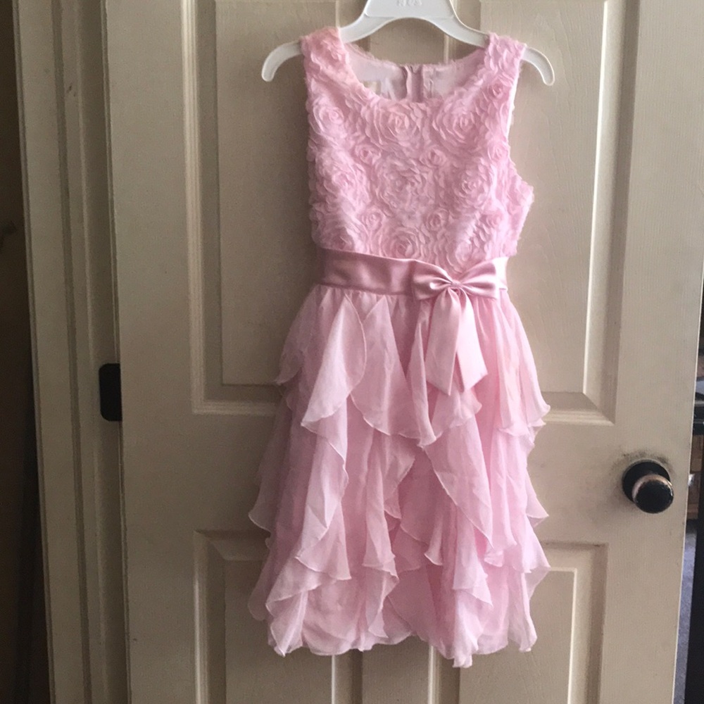 Pink party dress